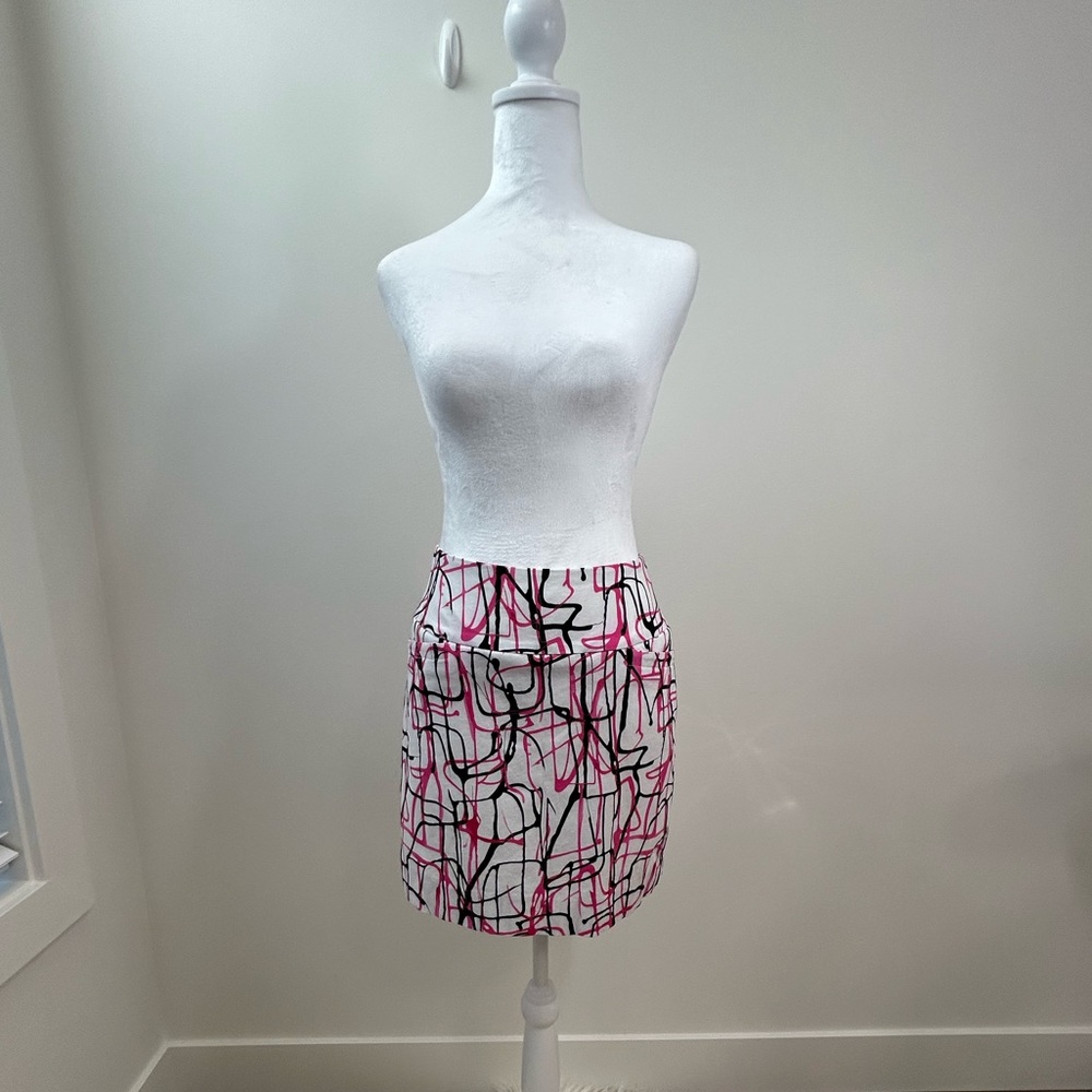 SWING CONTROL Abstract Print Golf Skort – Size 6